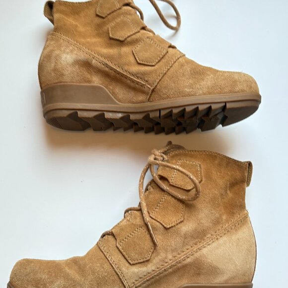 Sorel Toronto Lace-Up Wedge Booties - Picture 2 of 5